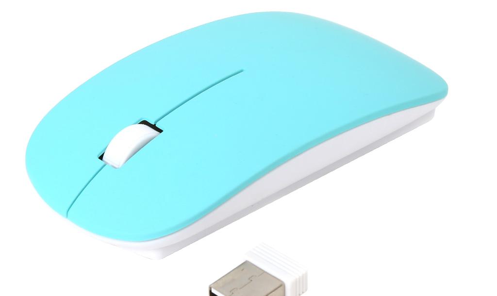 2.4GHz wireless Range Up To 10m Modern design 3 Buttons black rubber 2,4 GHz wireless 2xAAA