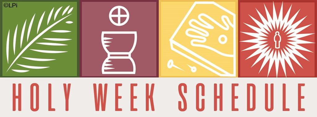 Holy Thursday March 29 - Wielki Czwartek 7:30 PM Bilingual Mass / Msza Św.