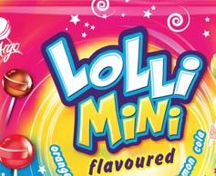 lollipops enriched with