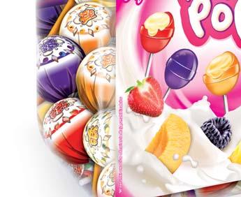 chewing gum, packed in a