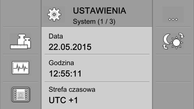 6 Konfiguracja ustawień podstawowych komputera pokładowego Dokonywanie ustawień systemowych 6 6.