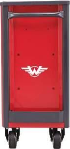 = 155 mm 450 80,0 R2207 14 ZESTAW NARZĘDZI W WÓZKU WARSZTATOWYM WINGMAN 129-częściowy Jako standardowe wyposażenie warsztatu: duży wózek warsztatowy z wszechstronnym zestawem narzędzi Moduł R2235: z