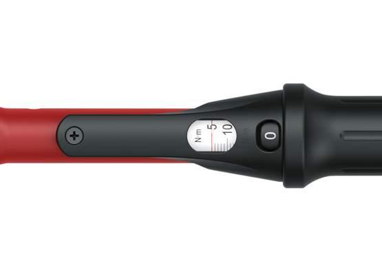 03 STRONG TORQUE WRENCHES A (A) Klucz dynamometryczny 1/4 "GEDORE red z certyfikatem według DIN EN ISO 6789:2017 oferuje kontrolowane dokręcanie śrub od 5 do 25 N m i służy jako optymalne narzędzie