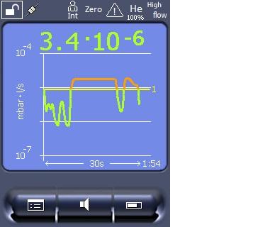 INFICON Opis 4 4.7 Elementy ekranu 1 2 3 4 5 6 7 15 8 14 9 10 Rys.