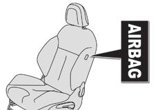Bezpieczeństwo Boczne poduszki powietrzne W razie silnego uderzenia bocznego system chroni kierowcę i pasażera na przednim siedzeniu, ograniczając niebezpieczeństwo uszkodzenia torsu pomiędzy biodrem