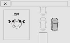 F Włączyć kierunkowskaz po stronie wyjazdu z miejsca parkingowego. Kierunkowskaz miga w zestawie wskaźników przez cały czas trwania manewru niezależnie od położenia przełącznika.