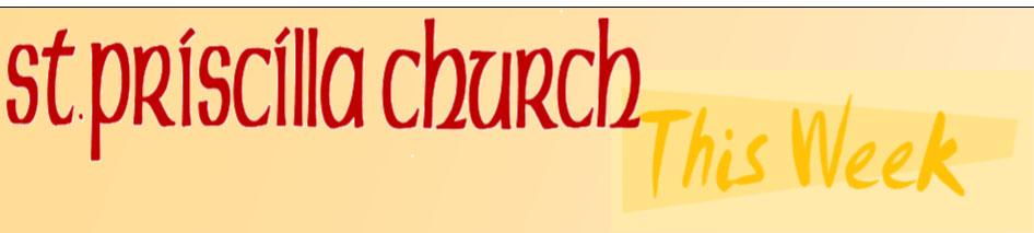 Tuesday, May 22 7:30AM Marian devotion (Church) 5:30PM Spotkanie ministrantów (Plebania) 7:00PM