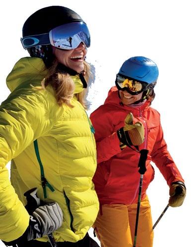 Centrum testowe nart marki HEAD, ATOMIC a SALOMON.