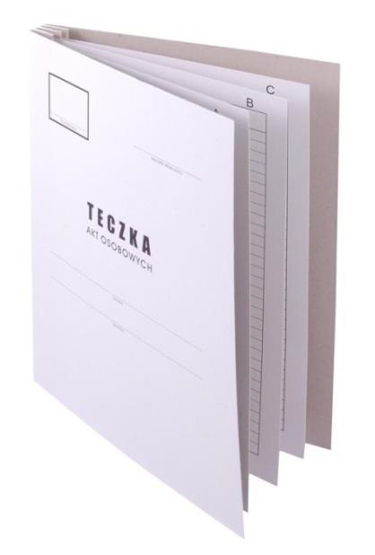 Teczka akt osobowych studenta -
