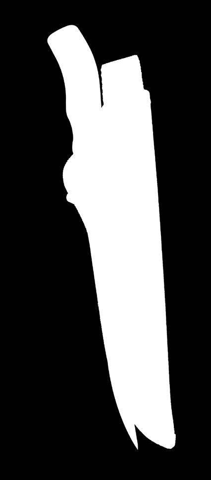 blck medllion fillet knife noże Smukłe, giętkie ostrze ze stli nierdzewnej o doskonłej wytrzymłości i ostrości. Głdk, jednorodn konstrukcj rękojeści zpewni pewny chwyt. W komplecie pochewk.