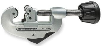 Przecinak do rur miedzianych Tube Cutter 30 PRO do rur miedzianych, mosiężnych, aluminiowych i stalowych o cienkich ściankach składany gratownik wewnętrzny i zamienne kółko tnące w uchwycie z powłoką