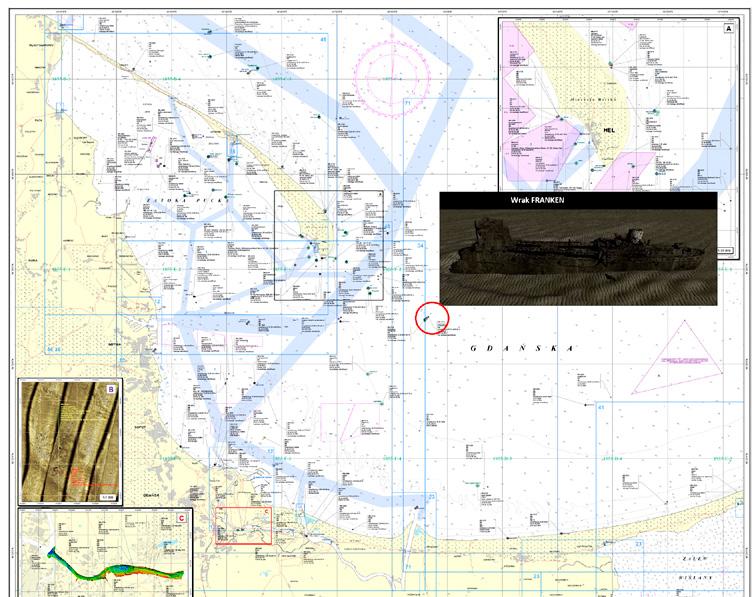 WRAKI BAŁTYK POŁUDNIOWY ZATOKA GDAŃSKA Rysunek 1.