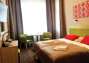 Doskonała baza zabiegowa są dodatkowym atutem Hotelu, który pozwoli na regenerację ciała po całodziennych wędrówkach i zwiedzaniu okolic.