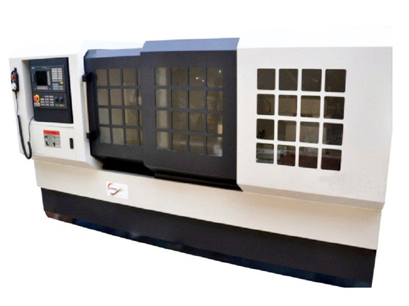 TOKARKI CNC Od 73000 zł netto CK6150x500/750/1000/1500/2000 Średnica toczenia nad łożem [mm] 500 Średnica toczenia nad suportem [mm] 280 Długość toczenia [mm] 500/750/1000/1500 Szerokość szyny