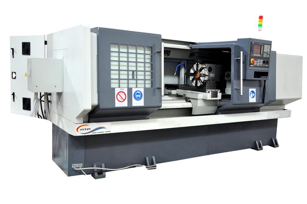 TOKARKI CNC CK6156x1500/2000 Od 73000 zł netto Średnica toczenia nad łożem [mm] 560 Średnica toczenia nad suportem [mm] 340 Długość toczenia [mm] 1500/2000 Szerokość szyny prowadzącej [mm] 460 Stożek