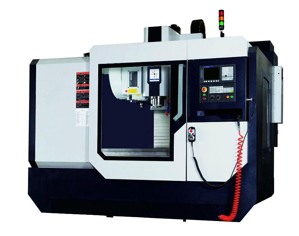 FREZARKI CNC 169000 zł netto VMC1000 Model VMC1000 Przesuw stołu (X/Y/Z) [mm] 1000x600x550 Wymiary stołu [mm] 1100x600 Rowki T-owe [mm] 5/18/100 Maksymalna ładowność stołu [kg] 600 Odległość