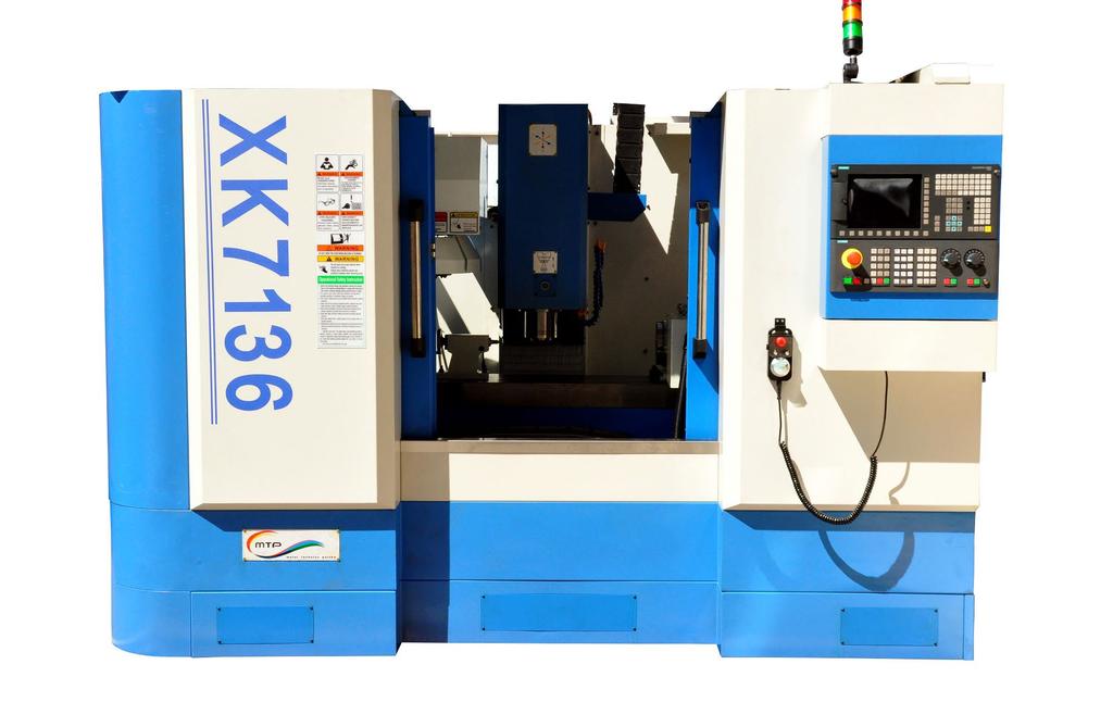 FREZARKI CNC XK7136 91000 zł netto Model XK7136 Wymiary stołu roboczego