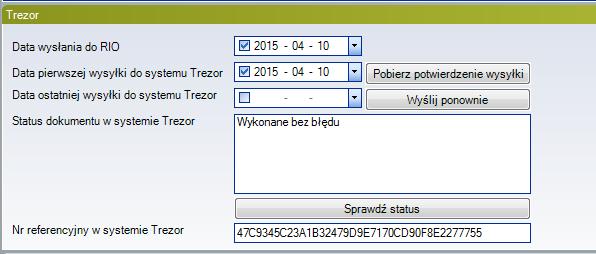 Kliknięcie na Wyślij spowoduje przeniesienie paczki do Skrzynki nadawczej w module Komunikacja, natomiast kliknięcie w Zapisz do roboczej spowoduje przeniesienie paczki do Skrzynki roboczej celem