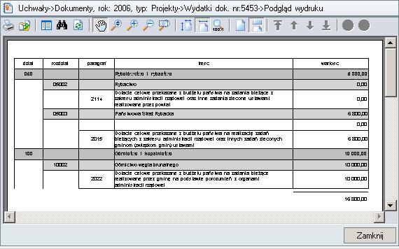 dokumentu w formie do wydruku (rys. 26).