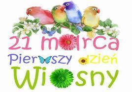 Powitanie Wiosny Dnia 20.03.2018 na Nasze Dzieci czeka wiele atrakcji i oczywiście Pani Wiosna.