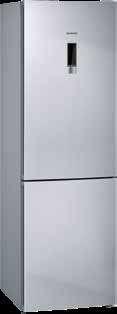 MultiBox 3 w 1 Szybkie mrożenie Wyświetlacz LED Kolor: Inox 3599-3899 - 2599-2799 - ++ 186 + 200 192,7 237/87 l 221/94 l ++ 254/130 l SIEMENS CHŁODZIRKO-ZMRŻRK KG