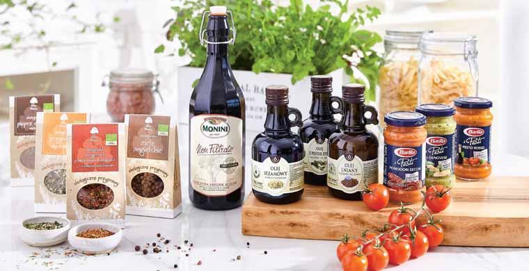 2 59 Przyprawa ekologiczna DARY NATURY 10-60 g 4,32-25,90/ Oliwa niefiltrowana MONINI extra vergine 750 ml 39,/l 29 Olej