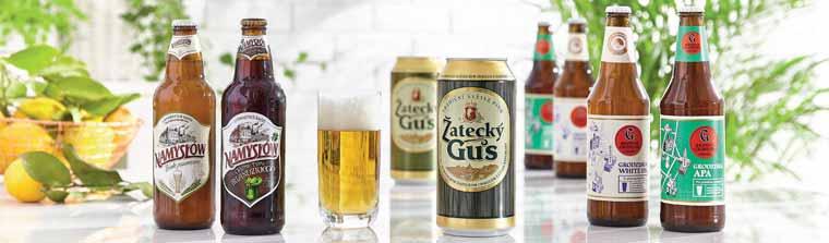 ALKOHOLU ETYLOWEGO SPRZEDA ALKOHOLU OSOBOM DO LAT 18 JEST PRZEST PSTWEM Piwo NAMYSŁÓW BIAŁE, CIEMNE 0,5 l butelka bezzwrotna 6,78/l 3 39 Piwo ŽATECKÝ GUS 0,9 l puszka 6,66/l 5 Piwo GRODZISKA APA,
