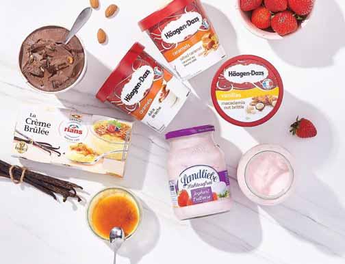 Lody HÄAGEN-DAZS 500 ml 33,98/l 16 Krem do smarowania MARS, TWIX,