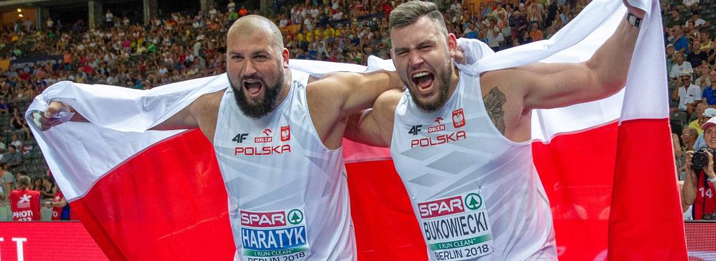 ZŁOTE LATA POLSKIEJ LEKKOATLETYKI wyniki osiągane przez naszych zawodników w ostatnich 2 latach są jednymi z najlepszych w blisko 100 - letniej działalności Polskiego Związku Lekkiej Atletyki.