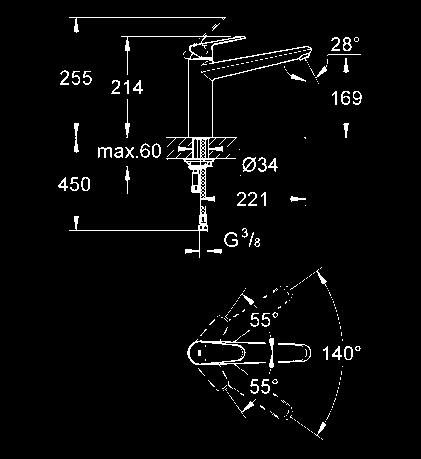zawór zwrotny system szybkiego montażu 33 770 002 chrom 223,00