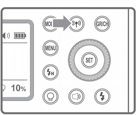 Zdalne sterowanie: Navigator X Zastosowanie radiowego sterowania z wykorzystaniem systemu Navigator X pozwala na fotografowanie z wykorzystaniem trybu automatycznego TTL a także manualnego i Multi