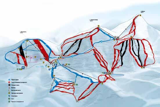UKRAINA Aktywny wpoczynek www.bukovel.com Bukovel - narty na Ukrainie Bukovel nowoczesny kompleks narciarski w Karpatach Ukraińskich. Ponad 50 km dobrze przygotowanych tras, 16 wyciągów.