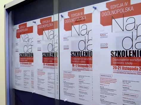 Informacja o naradach szkoleniowych dyrektorów szkół i placówek artystycznych CEA Fot.