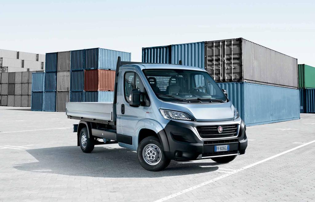 NOWA GENERACJA W TRANSPORCIE TOWARÓW Jakość wykonania, najnowsze technologie i wszechstronność bez ograniczeń - Ducato do zabudowy to najlepszy partner Twojego biznesu.