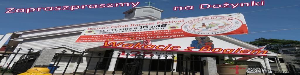 Tegoroczne Dożynki Parafialne odbędą się w niedzielę 16 września. Już teraz Wszystkich serdecznie zapraszamy! W czasie wakacji zapraszajmy gości reklamując nasze wydarzenie.