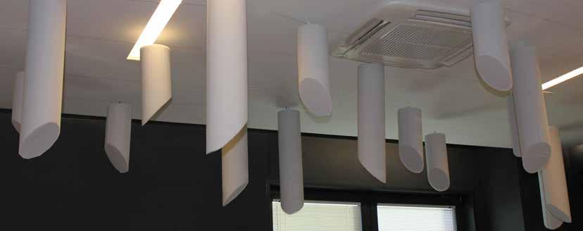 Linia - Line SPACE Dynamiczne pochłanianie dźwięku w dużych przestrzeniach Dynamic sound absorption for large spaces Obelysk Stele 3 Różnorodna i
