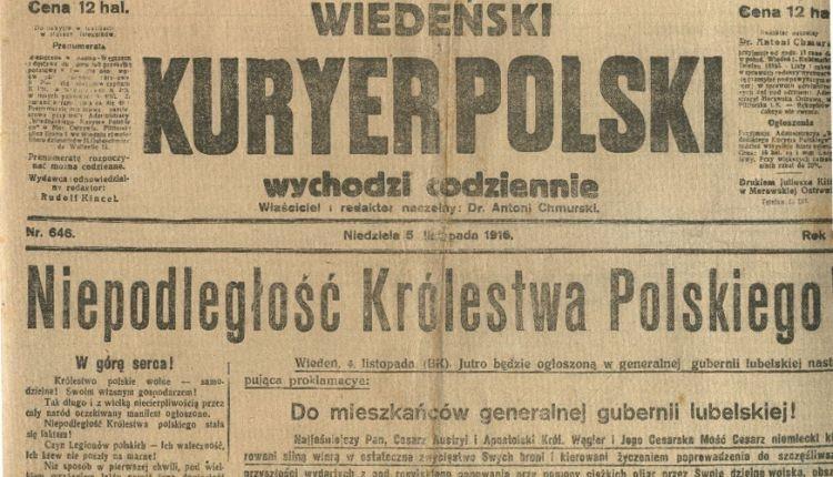 Królestwa Polskiego, pozostającego w zależności od Niemiec