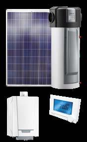 MCR3 PLUS + Kaliko + Regulator isense + PV Pakiet fotowoltaiczny z gazowym kotłem kondensacyjnym MCR3 PLUS z regulatorem pogodowym isense oraz termodynamicznym podgrzewaczem c.w.u. Kaliko TWH Stworzony z myślą o komforcie c.