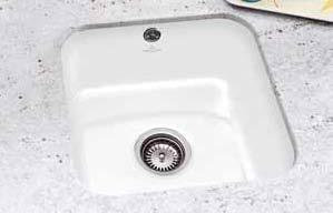 2299,- 1-komorowy z ociekaczem wymiar 800x510 mm kolory: snow white (kg) lub it (J0) 4149,- 3199,- 6790 01 KG / J0