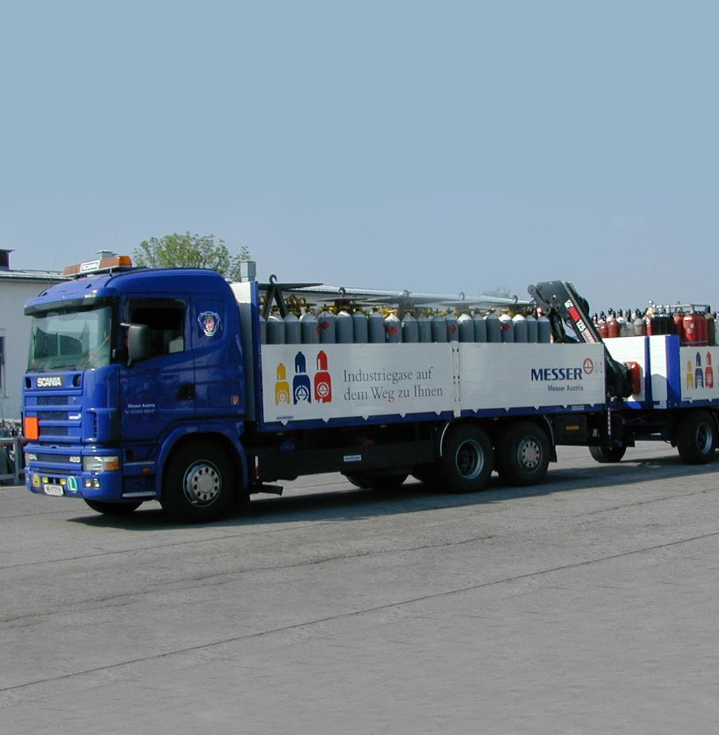 Bezpieczny transport butli z