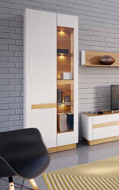 Visio VISIO 10 witryna 2-drzwiowa (opcjonalne oświetlenie str.