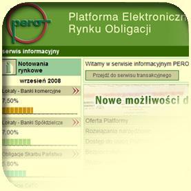 Emisyjny System Transakcyjny Platformy Elektronicznej EST PERO pozwala na dynamiczne kreowanie relacji inwestorskich umożliwiające: sprzedaż obligacji w okresie zapadalności w trybie on-line,