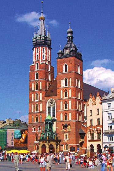 Budowle gotyckie w Polsce wznoszono głównie z cegły. Przykładami są: ratusz i katedra we Wrocławiu oraz kościół Wniebowzięcia Najświętszej Marii Panny w Toruniu.