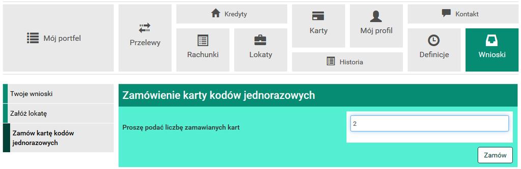 136 Wnioski Rysunek 12.4: Zamówienie listy kodów jednorazowych Rysunek 12.5: Wnioski o kartę kodów jednorazowych dziecka w rodzinie wypłacana będzie aż do uzyskania przez dziecko pełnoletności.