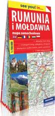978-83-8046-360-8 RUMUNIA I MOŁDAWIA papierowa mapa samochodowa 1:700 000 po rozłożeniu: 128 x 96 cm