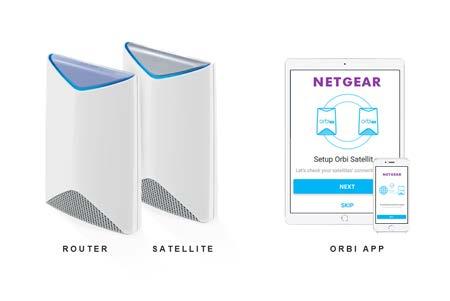 WIFI DLA MAŁEGO BIZNESU Z SYSTEMEM MESH ORBI PRO Najnowszy system NETGEAR WiFi Orbi Pro AC3000 (SRK60) już w Polsce!