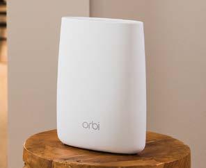 Orbi to najprostszy w konfiguracji inteligentny i samosterujący system WiFi.