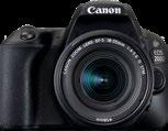 6kl/s ISO 100-25600 Filmowanie Full HD (1920x1080/60p) WiFi, NFC, Bluetooth CANON EOS 200D z ob.