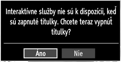 Ak túto funkciu vypnete, kódované kanály sa pri automatickom alebo manuálnom vyhľadávaní nenájdu.
