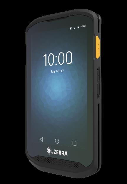 KONCEPT-L S.A. Komputer mobilny Zebra TC25 Zebra TC25 to wytrzymały terminal przenośny, typu smartfon, stworzony na miarę 2018 roku. Komputer obsługuje system operacyjny Android 7.